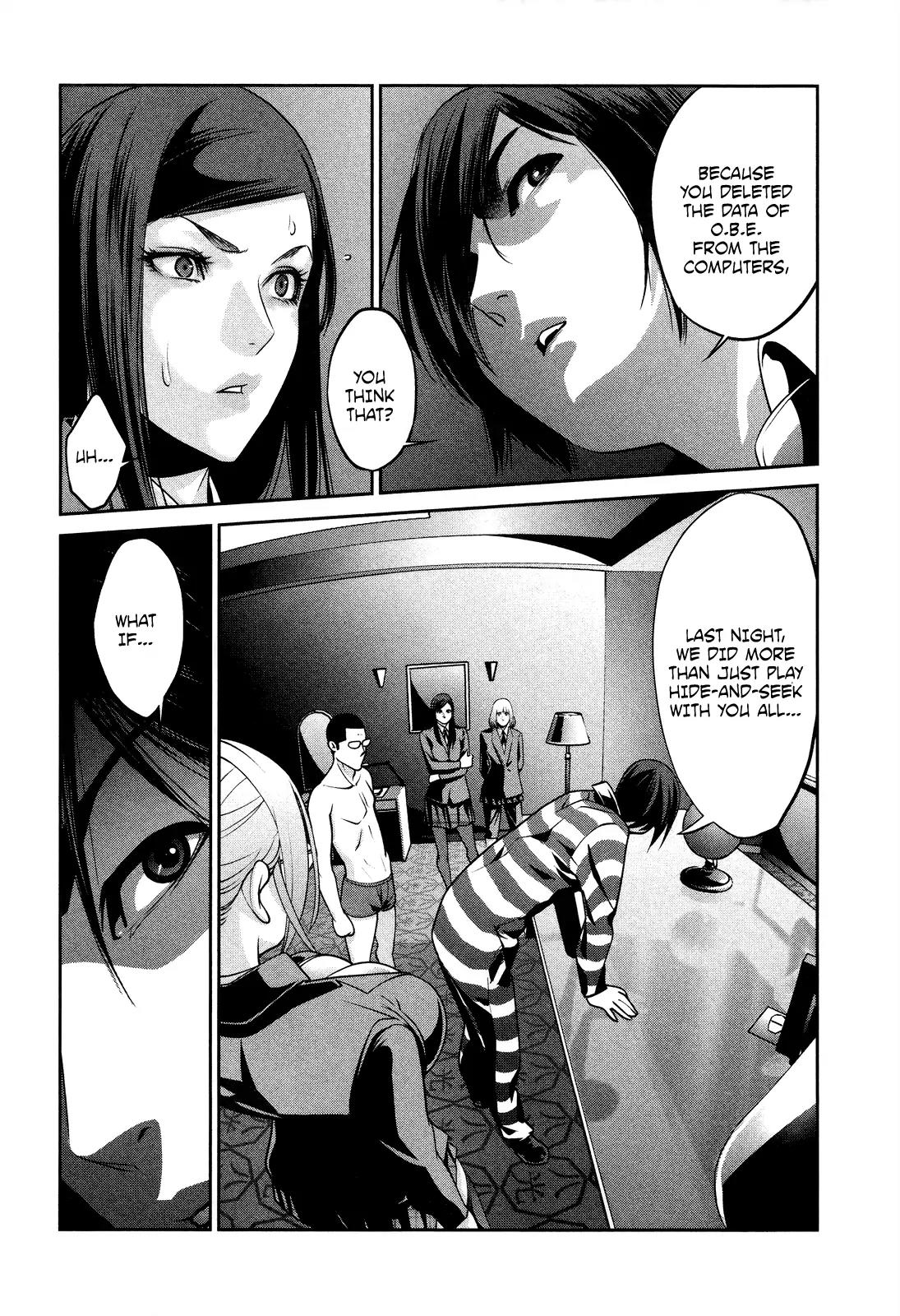 Kangoku Gakuen Chapter 80 page 11 - Chapter 80: The Man in Only Briefs