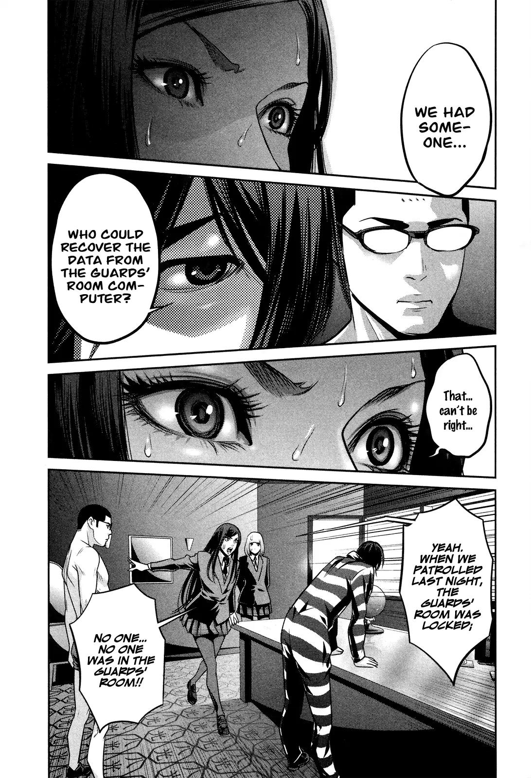Kangoku Gakuen Chapter 80 page 12 - Chapter 80: The Man in Only Briefs
