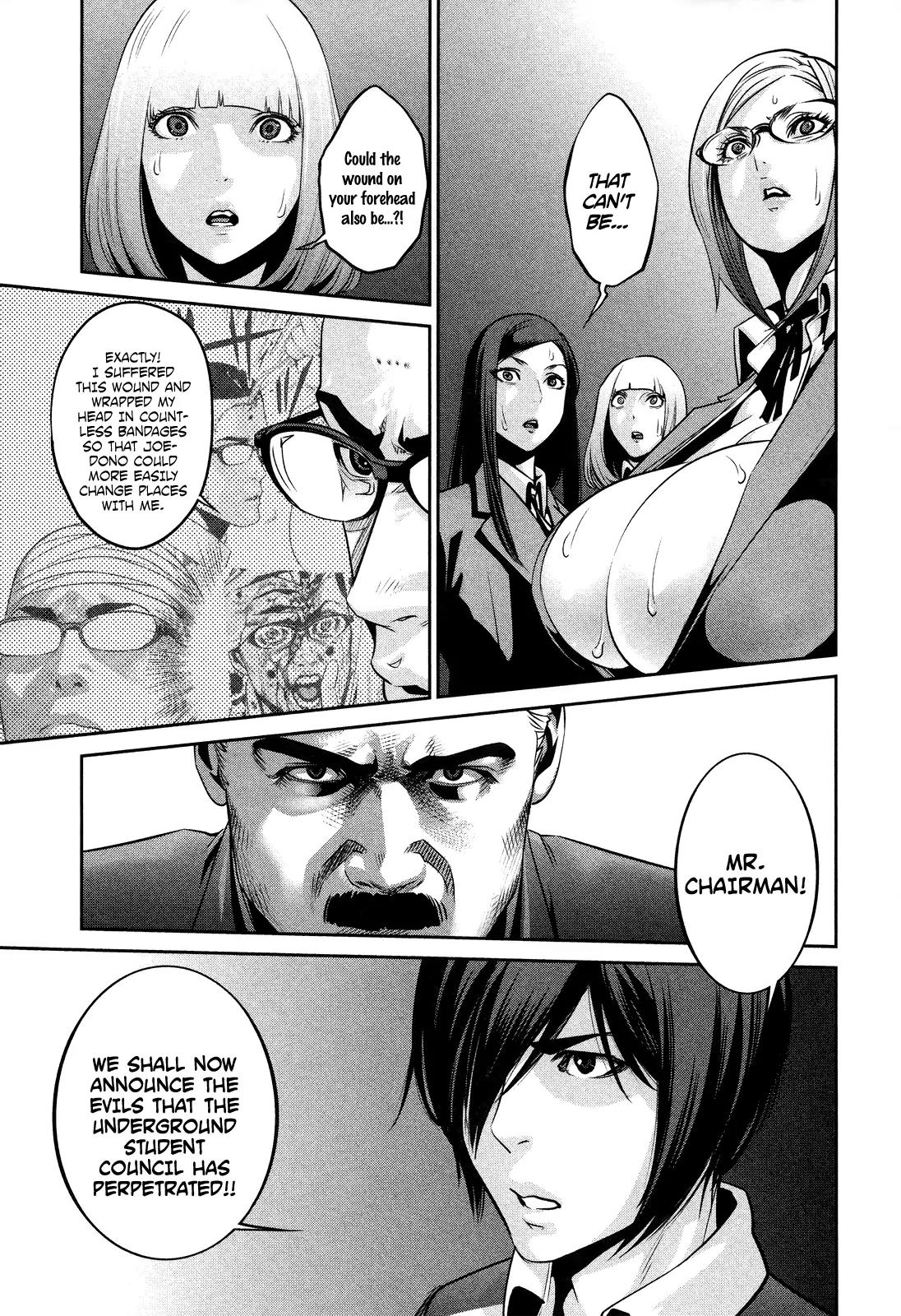 Kangoku Gakuen Chapter 80 page 8 - Chapter 80: The Man in Only Briefs