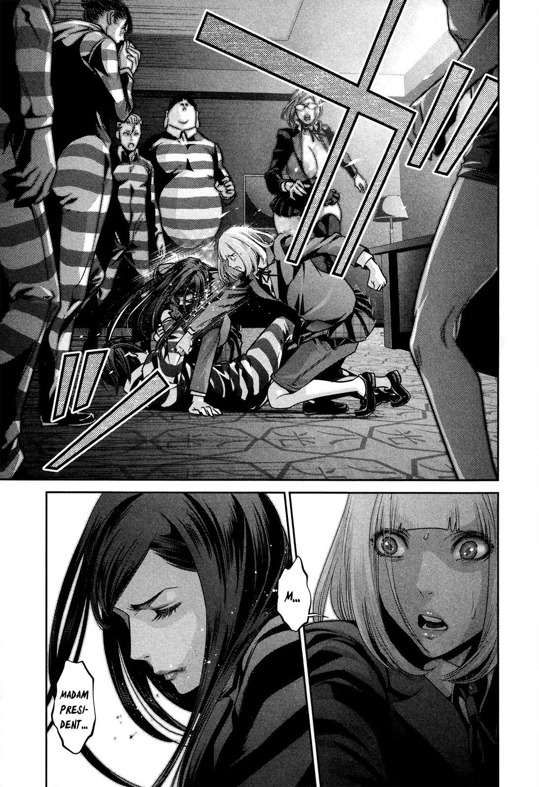 Kangoku Gakuen Chapter 81 page 10 - Chapter 81: Violence and Jailbreak