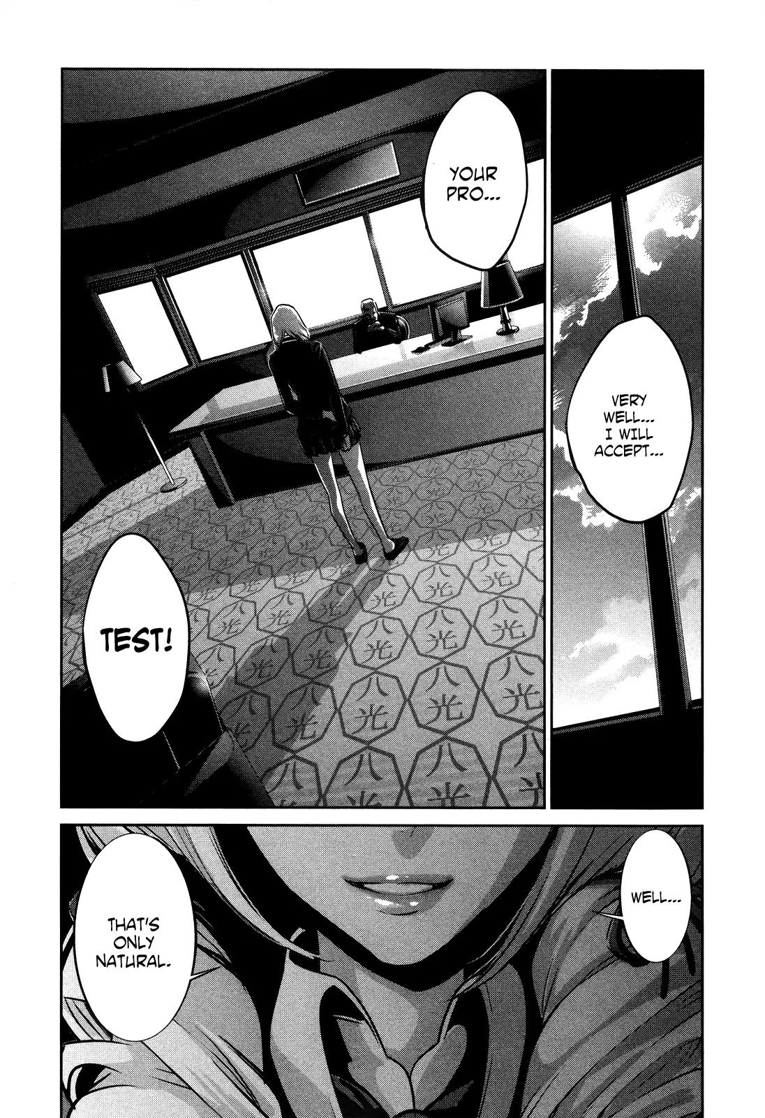Kangoku Gakuen Chapter 88 page 10 - Chapter 88: The Girl Can't Help It