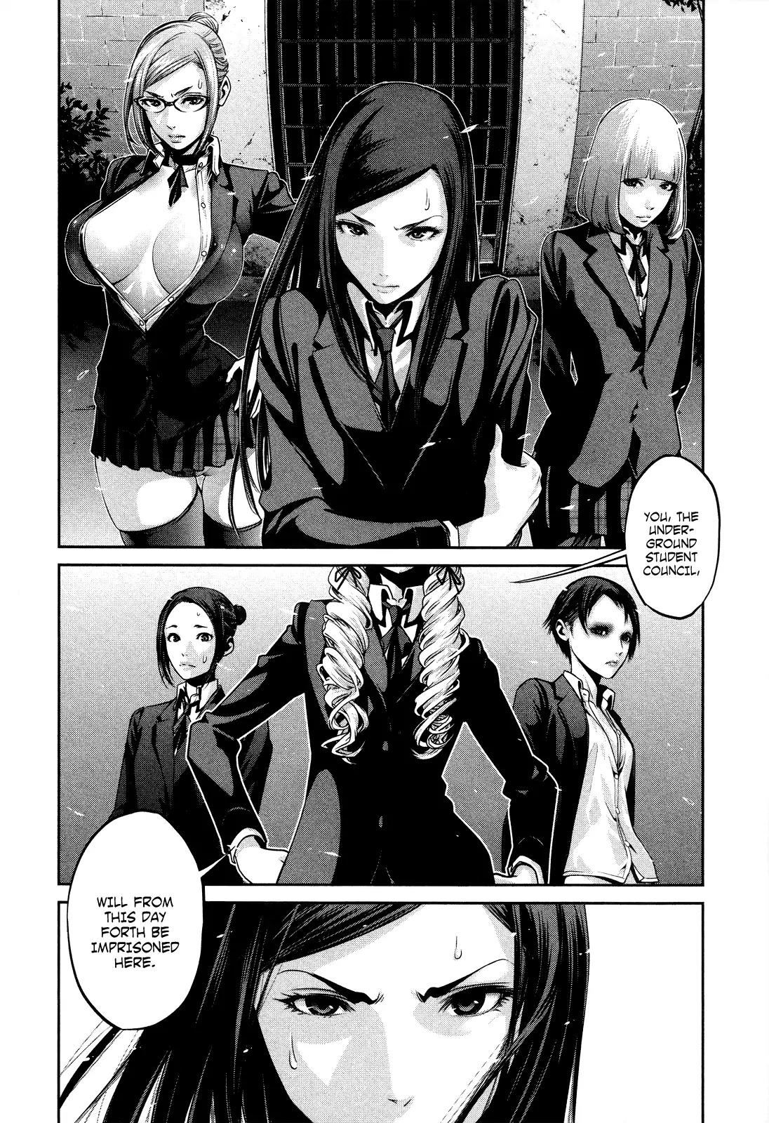 Kangoku Gakuen Chapter 88 page 14 - Chapter 88: The Girl Can't Help It