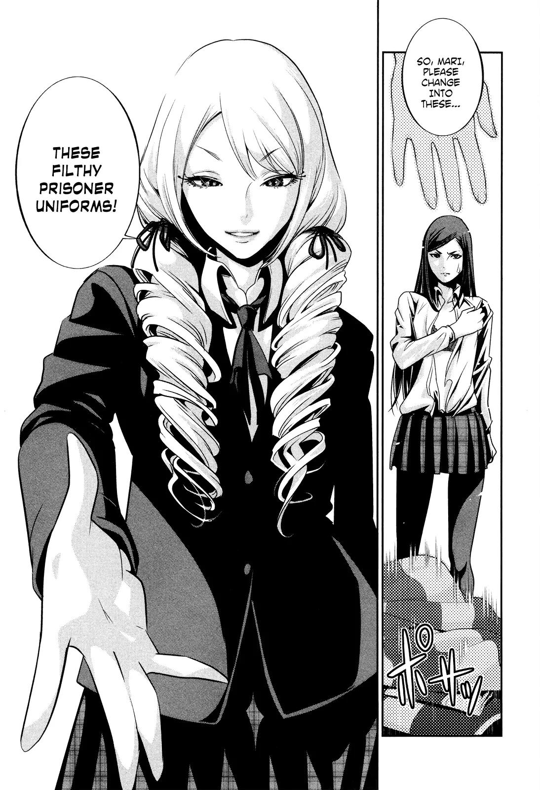 Kangoku Gakuen Chapter 88 page 17 - Chapter 88: The Girl Can't Help It