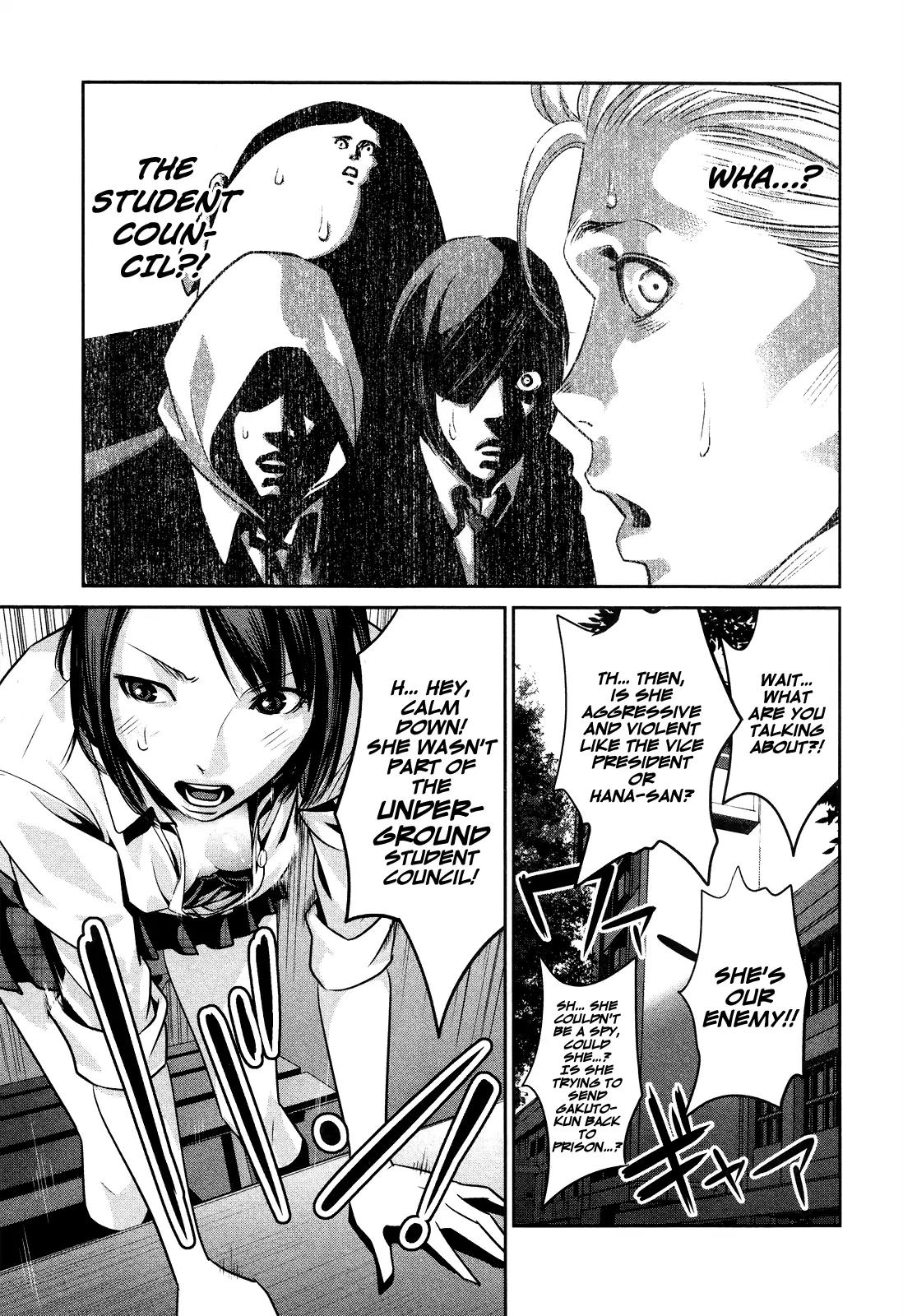 Kangoku Gakuen Chapter 88 page 6 - Chapter 88: The Girl Can't Help It