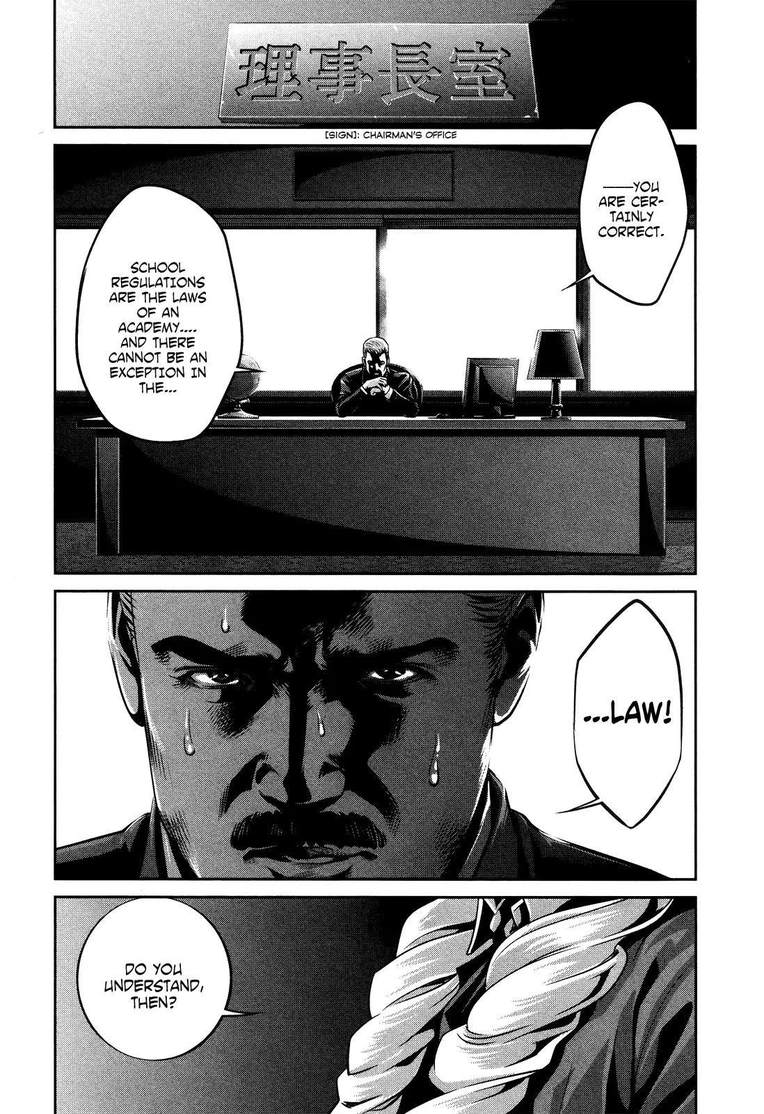 Kangoku Gakuen Chapter 88 page 9 - Chapter 88: The Girl Can't Help It
