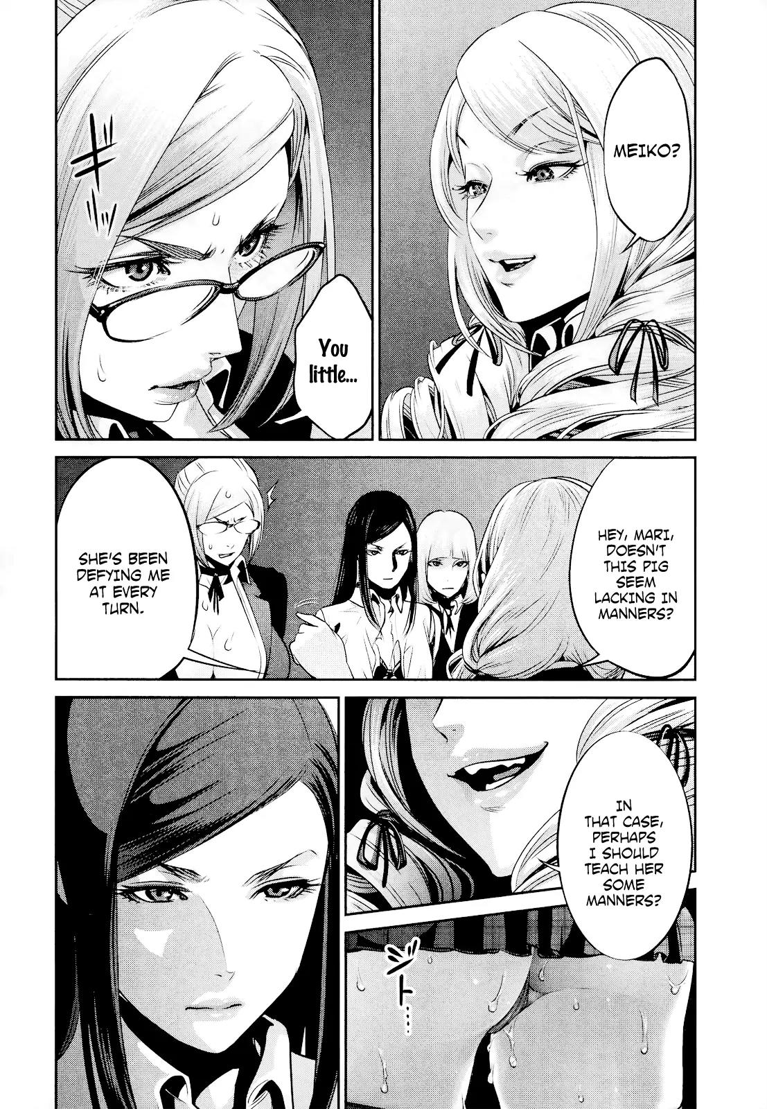Kangoku Gakuen Chapter 89 page 9 - Chapter 89: The Prisoner's Premonition