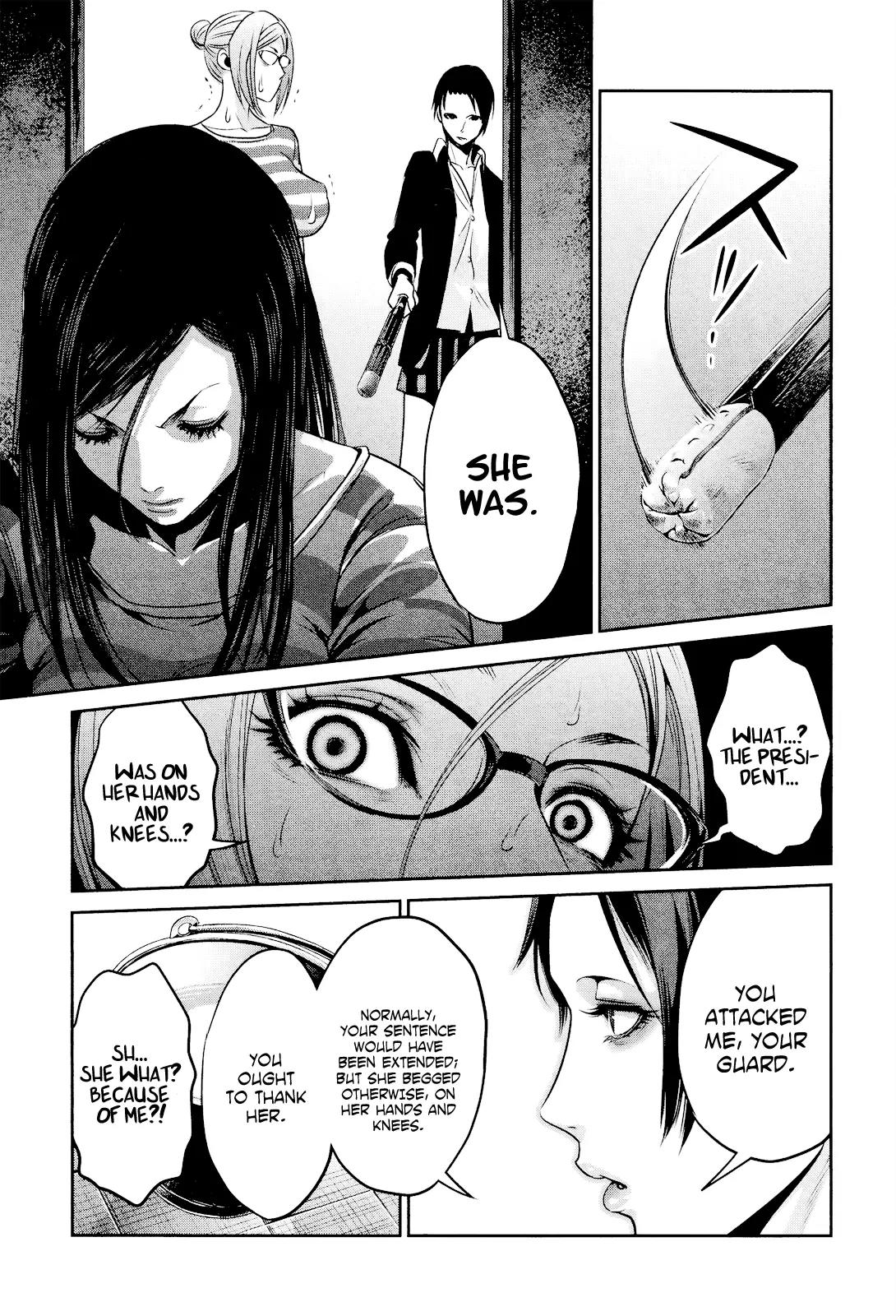 Kangoku Gakuen Chapter 91 page 10 - Chapter 91: I Can Hear the Song of the Student Council President