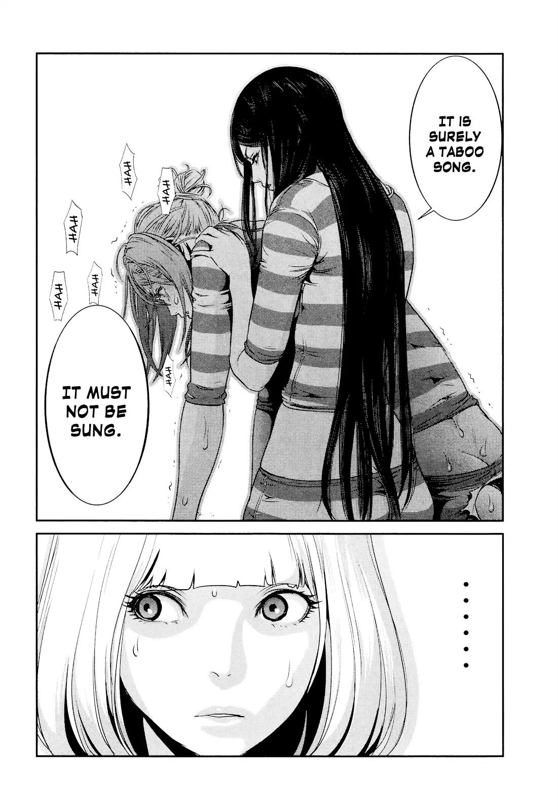 Kangoku Gakuen Chapter 91 page 19 - Chapter 91: I Can Hear the Song of the Student Council President