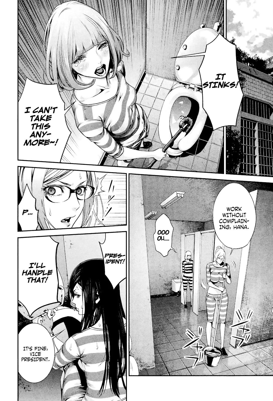 Kangoku Gakuen Chapter 91 page 7 - Chapter 91: I Can Hear the Song of the Student Council President