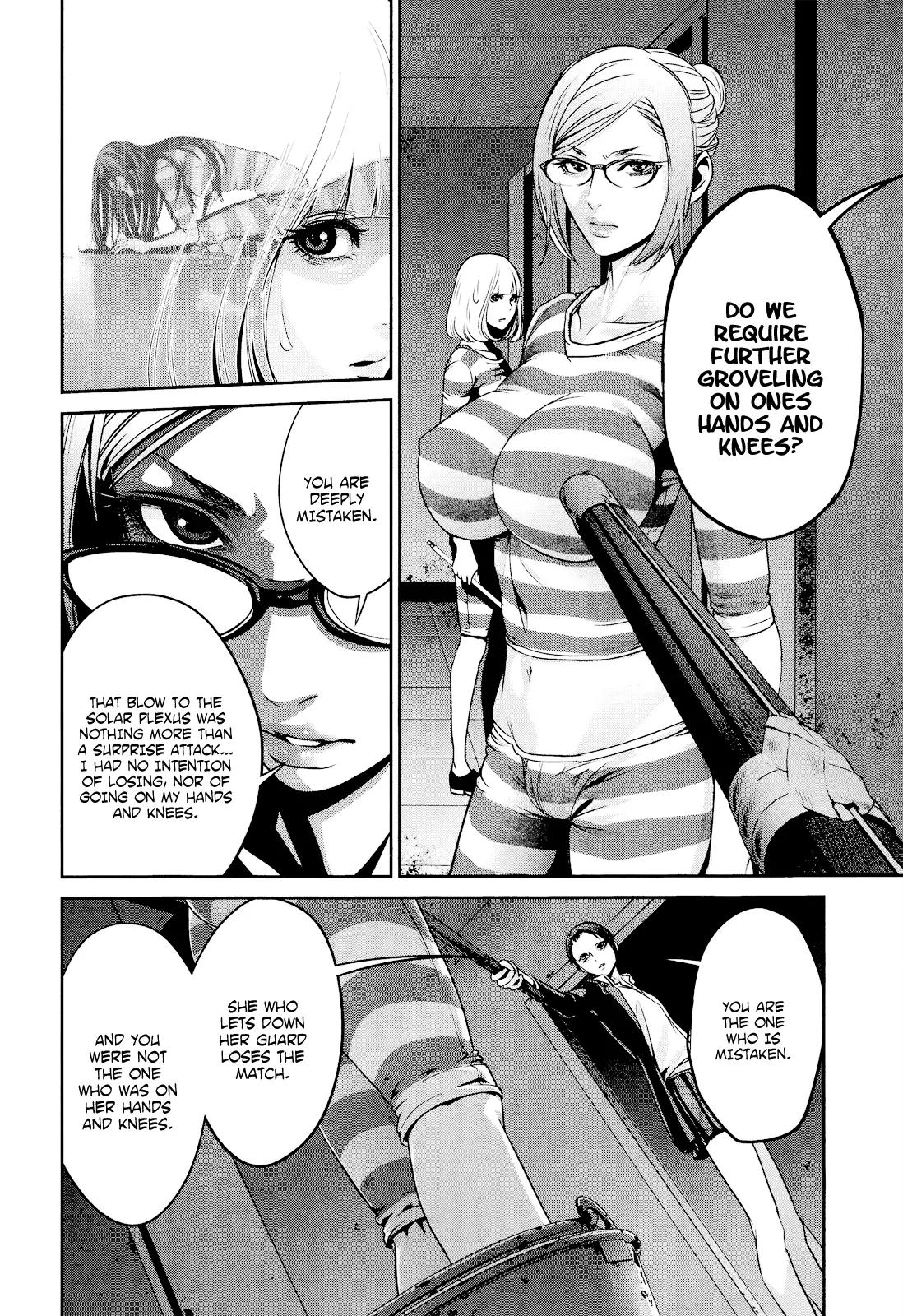 Kangoku Gakuen Chapter 91 page 9 - Chapter 91: I Can Hear the Song of the Student Council President
