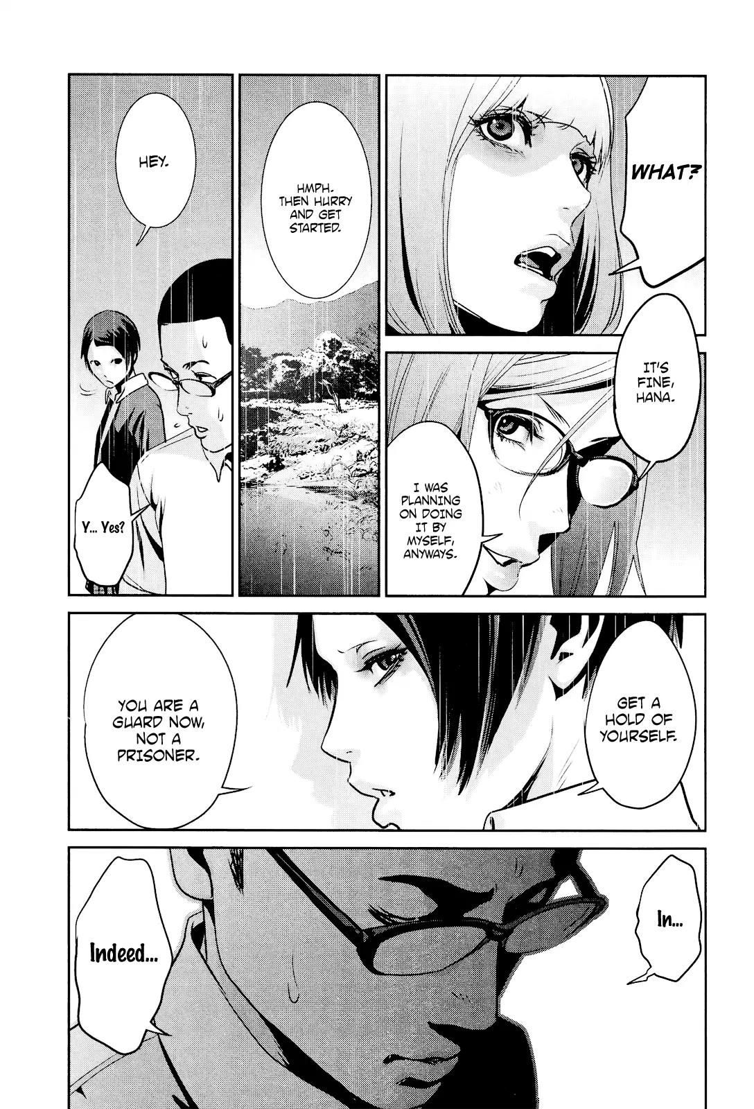 Kangoku Gakuen Chapter 92 page 10 - Chapter 92: Shall We Guard?