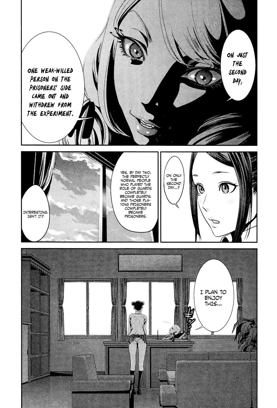 Kangoku Gakuen Chapter 92 page 18 - Chapter 92: Shall We Guard?