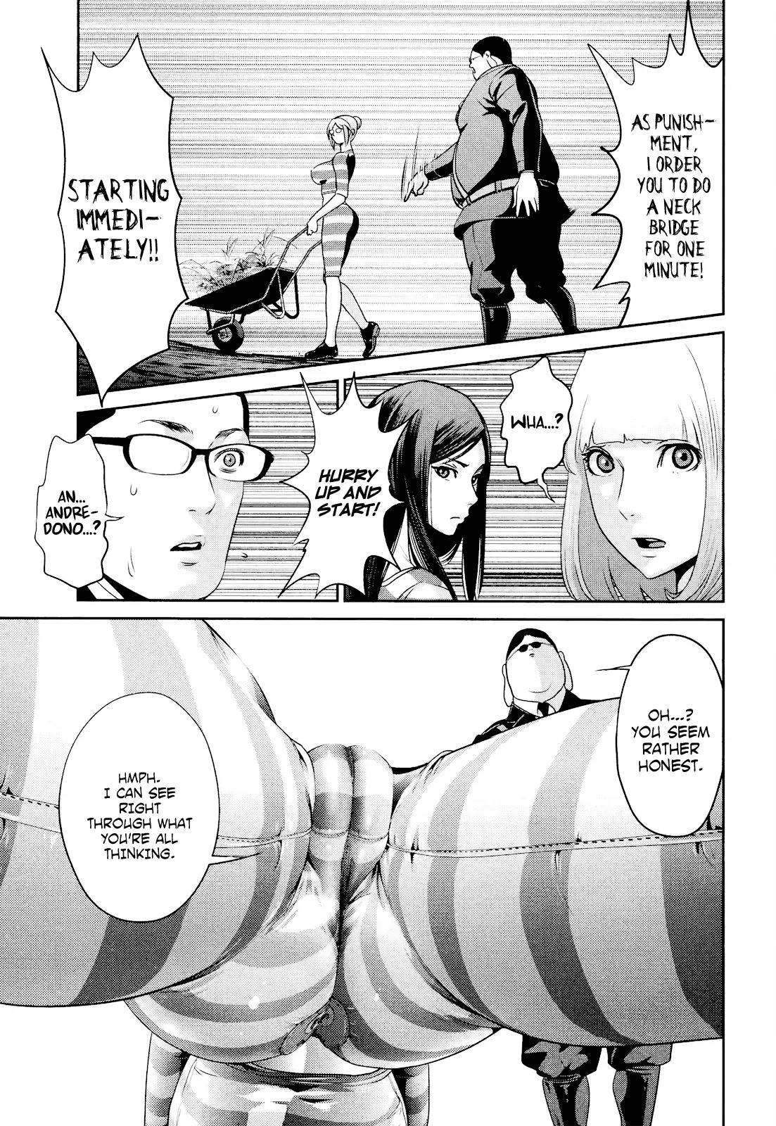 Kangoku Gakuen Chapter 93 page 12 - Chapter 93: Completely... with that Mindset