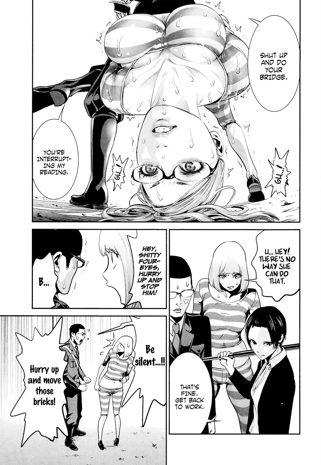 Kangoku Gakuen Chapter 93 page 14 - Chapter 93: Completely... with that Mindset