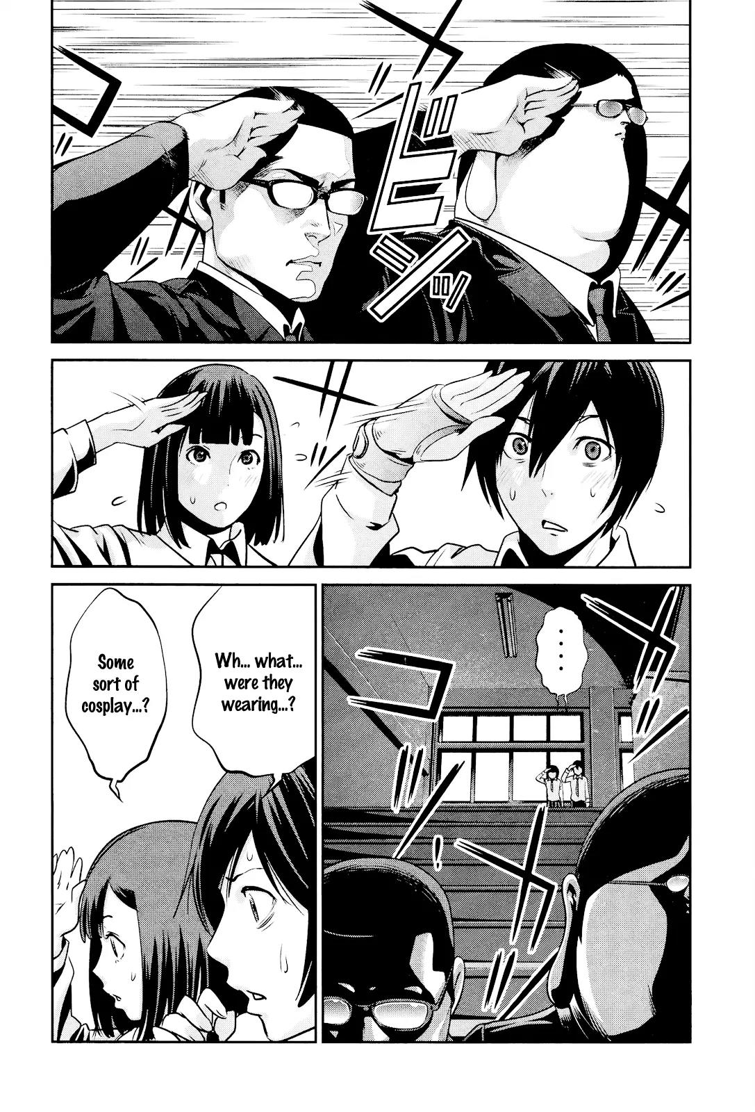Kangoku Gakuen Chapter 93 page 7 - Chapter 93: Completely... with that Mindset