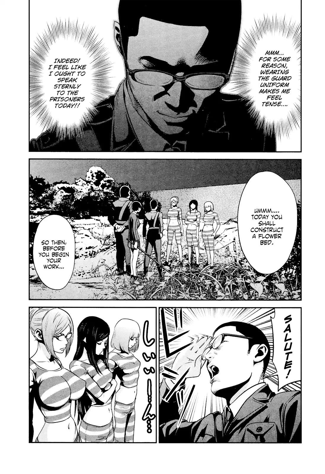 Kangoku Gakuen Chapter 93 page 8 - Chapter 93: Completely... with that Mindset