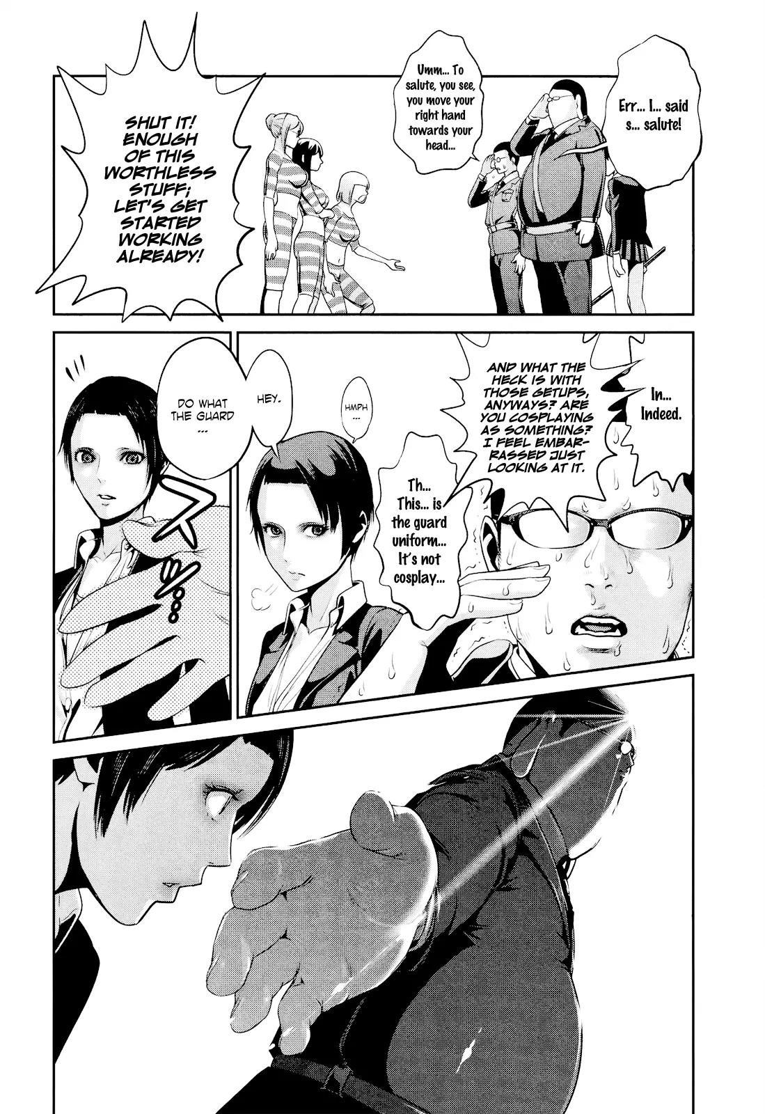 Kangoku Gakuen Chapter 93 page 9 - Chapter 93: Completely... with that Mindset