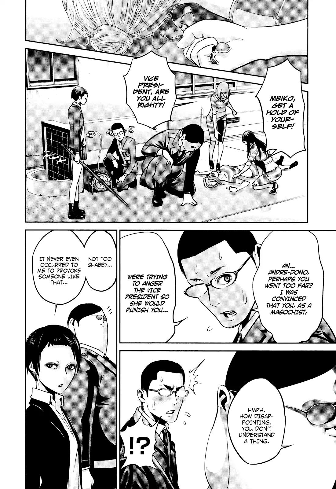 Kangoku Gakuen Chapter 94 page 10 - Chapter 94: Pay Forward