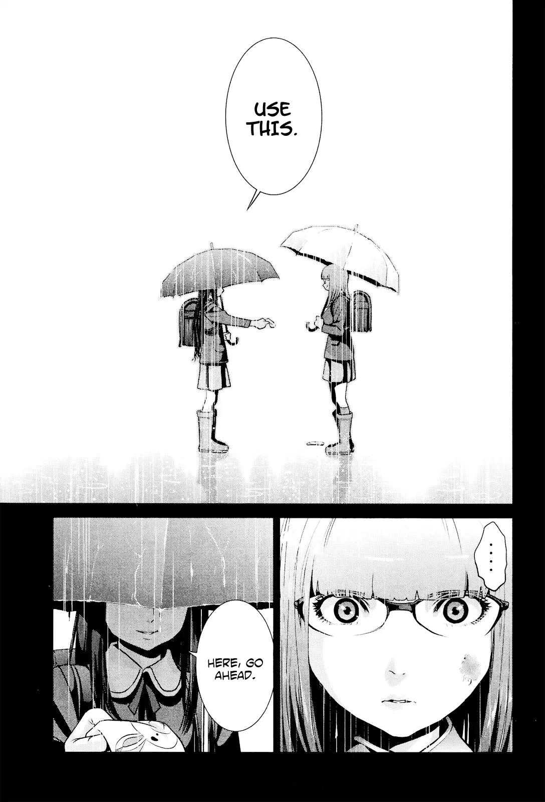 Kangoku Gakuen Chapter 95 page 14 - Chapter 95: The Girl Who Leapt Through Time