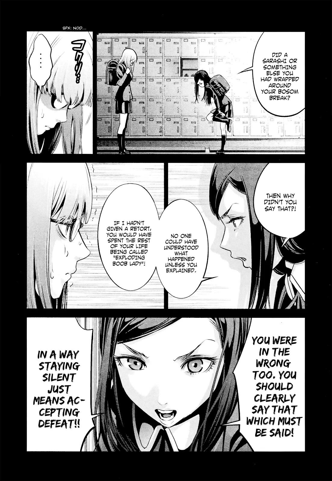 Kangoku Gakuen Chapter 96 page 15 - Chapter 96: Exploding Classroom