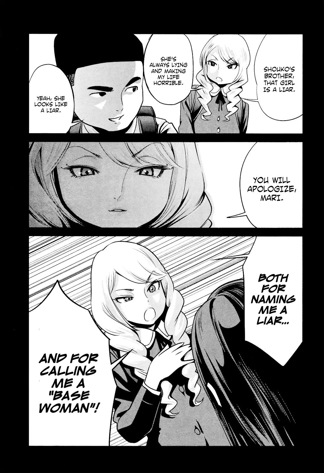 Kangoku Gakuen Chapter 98 page 10 - Chapter 98: Woman of Steel