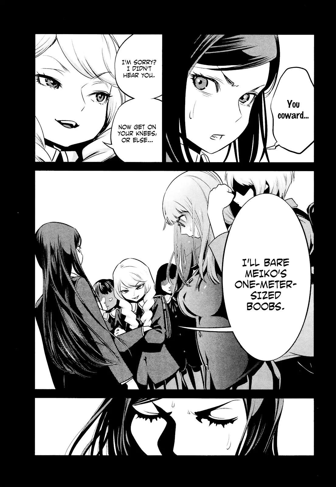 Kangoku Gakuen Chapter 98 page 14 - Chapter 98: Woman of Steel