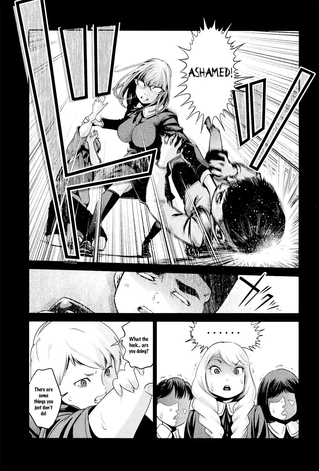Kangoku Gakuen Chapter 99 page 9 - Chapter 99: Violent Cop/That Woman is Brutal