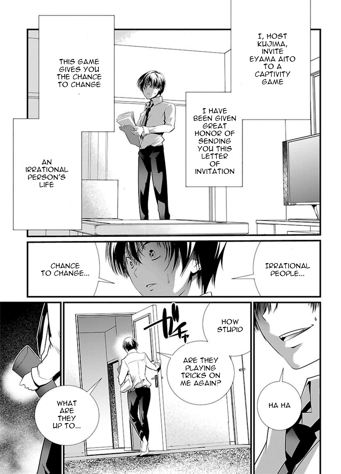 Kangoku Jikken Chapter 1 page 20 - Chapter 1: Letter of Invitation