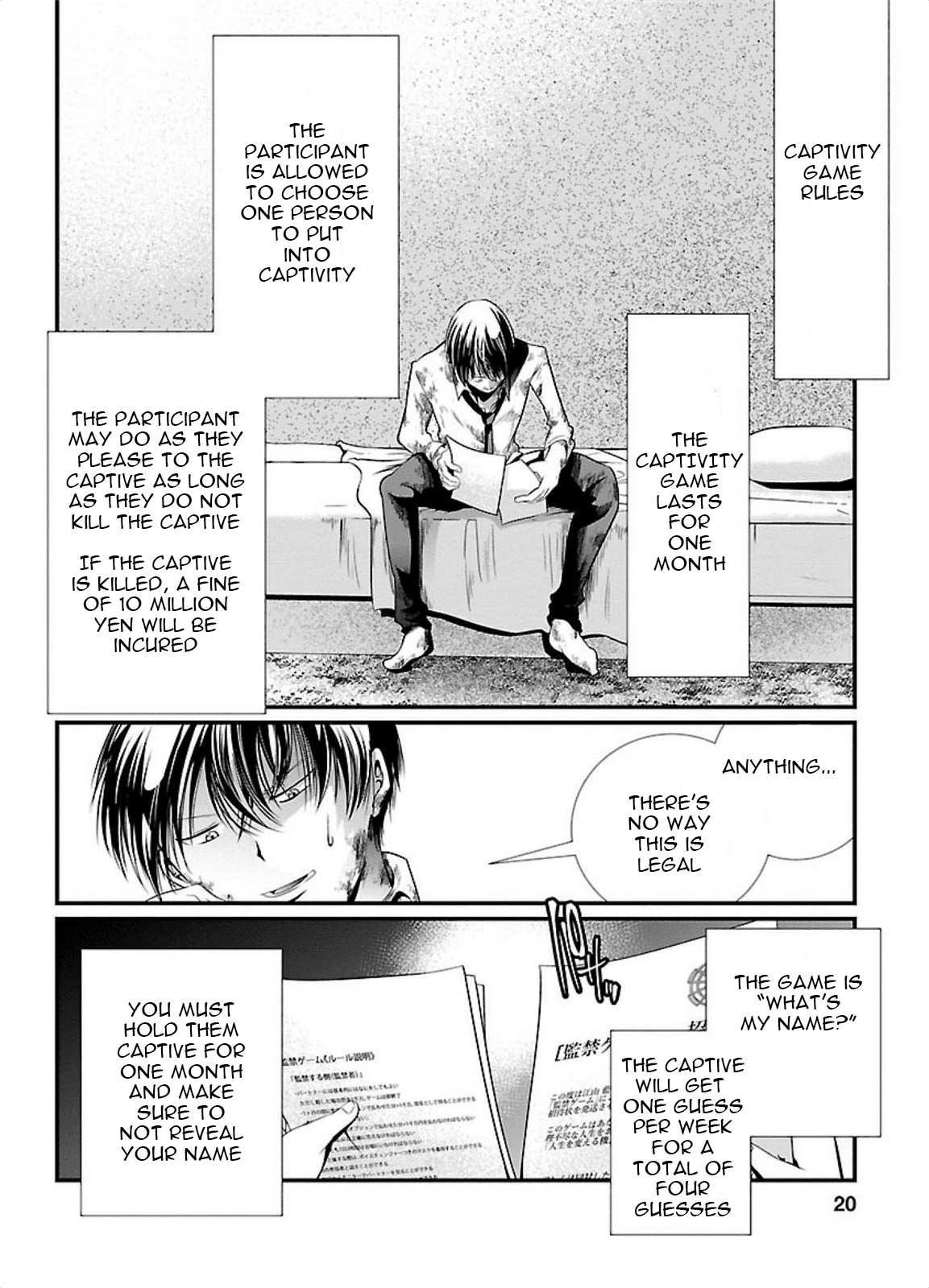 Kangoku Jikken Chapter 1 page 21 - Chapter 1: Letter of Invitation