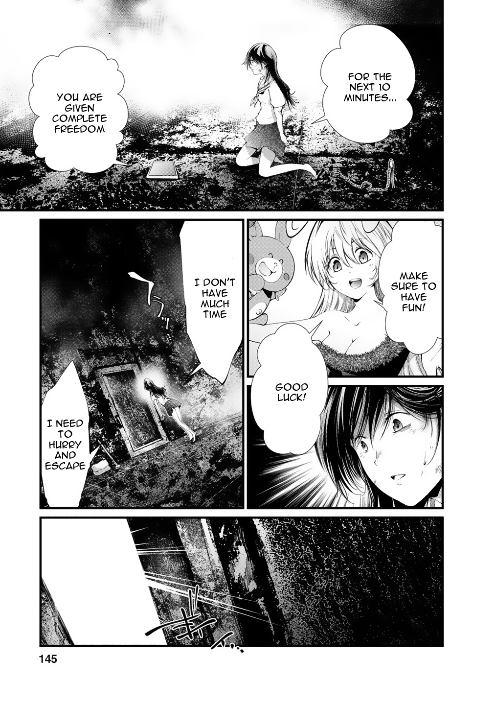 Kangoku Jikken Chapter 11 page 14 - Chapter 11: 10 Minutes
