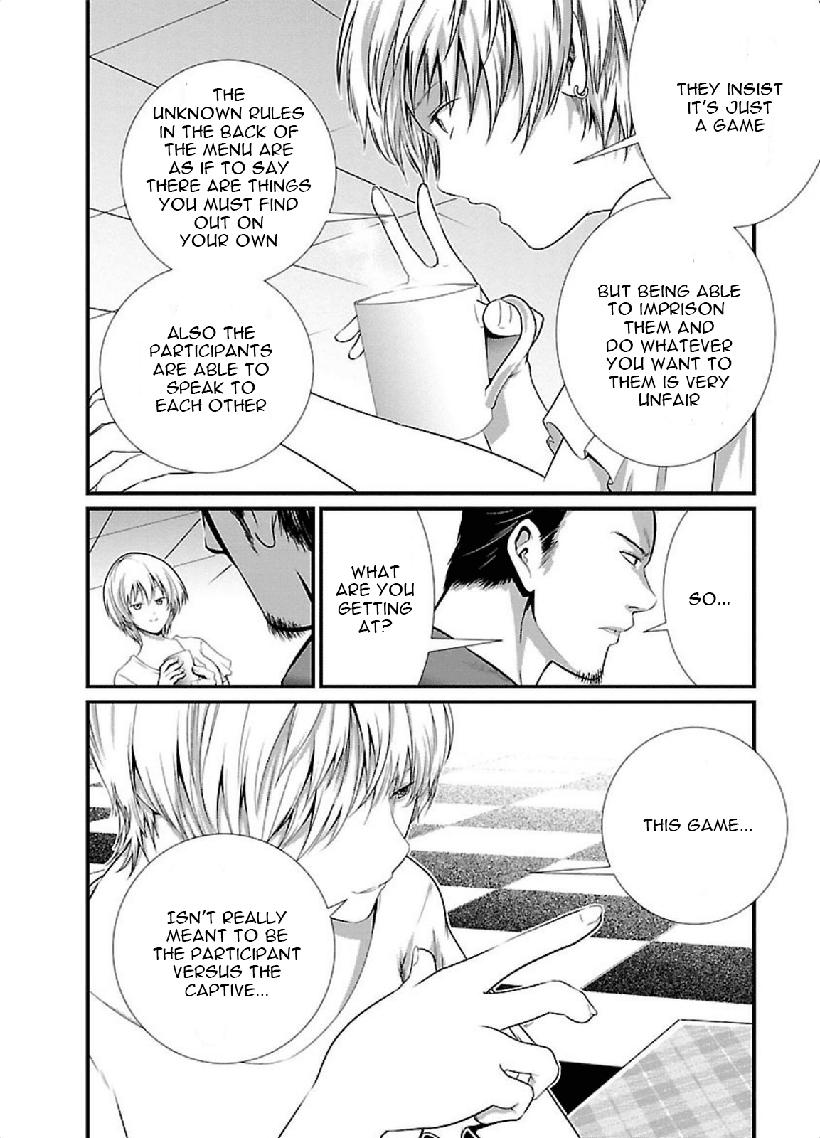 Kangoku Jikken Chapter 5 page 9 - Chapter 5: Game Theory
