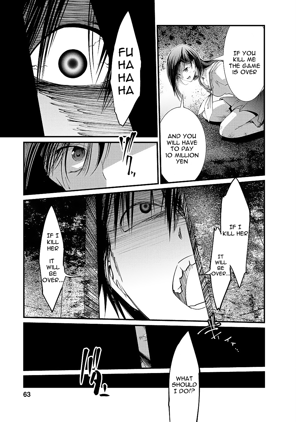 Kangoku Jikken Chapter 8 page 30 - Chapter 8: One's True Intentions