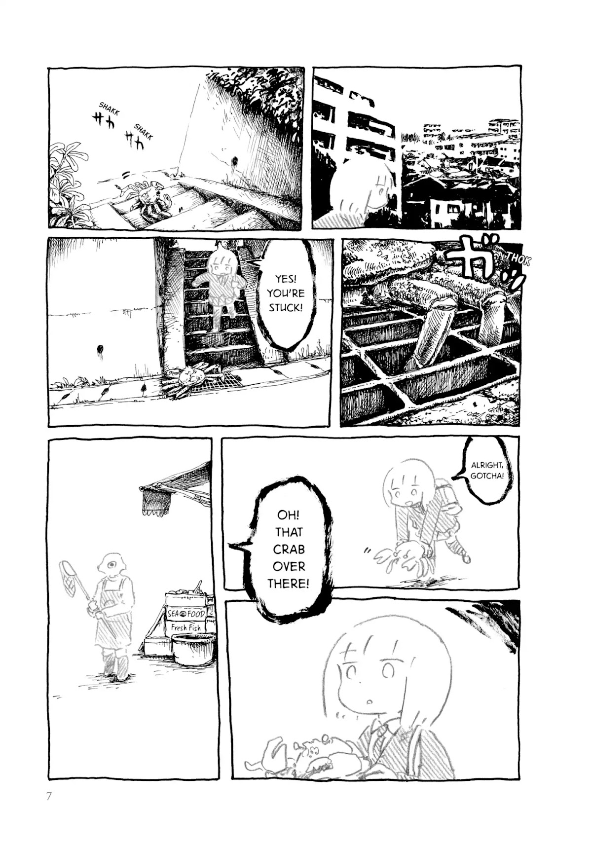 Kani ni Sasowarete Chapter 1 page 8 - Chapter 1: An Invitation by a Crab