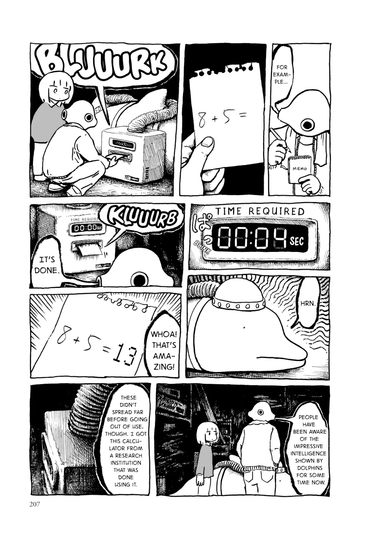 Kani ni Sasowarete Chapter 18 page 3 - Chapter 18: The Heart of a Calculator [END]