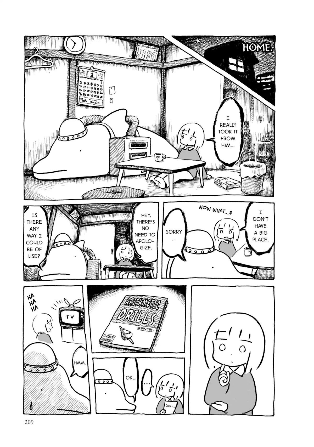 Kani ni Sasowarete Chapter 18 page 5 - Chapter 18: The Heart of a Calculator [END]