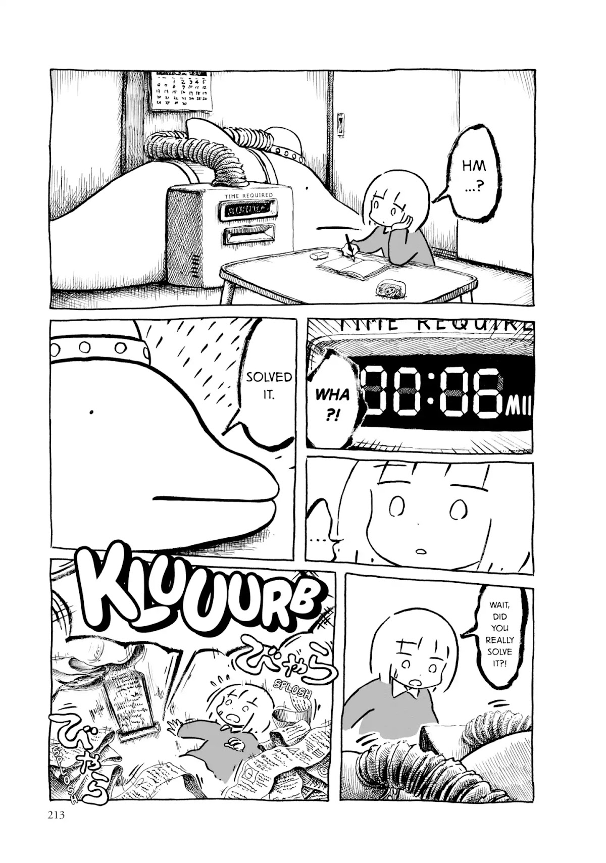 Kani ni Sasowarete Chapter 18 page 9 - Chapter 18: The Heart of a Calculator [END]