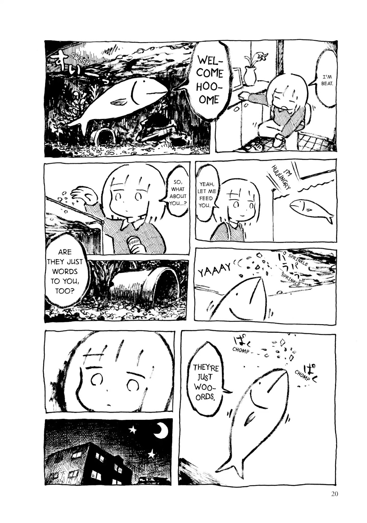 Kani ni Sasowarete Chapter 3 page 4 - Chapter 3: A Story about Fish