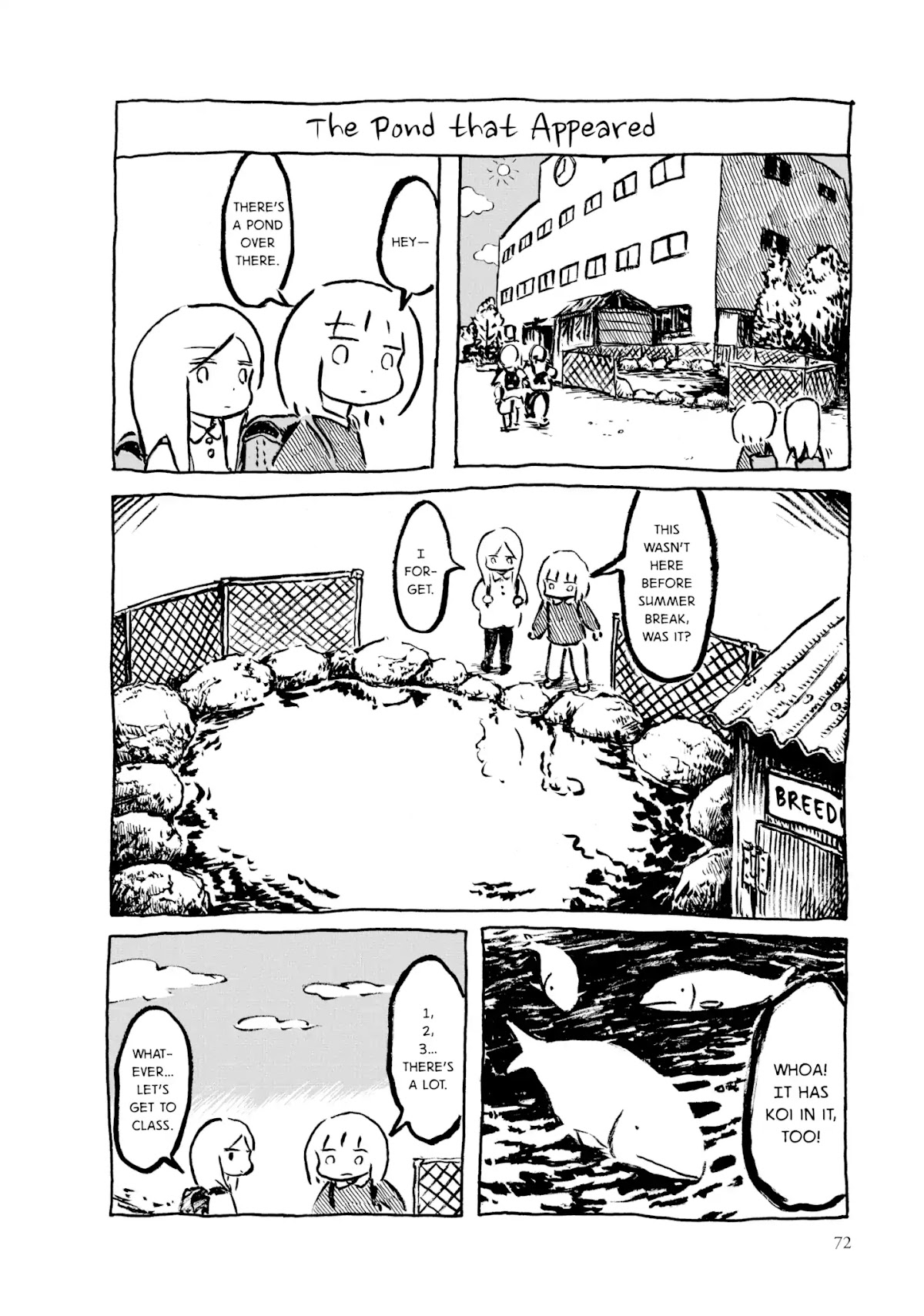 Kani ni Sasowarete Chapter 7 page 1 - Chapter 7: The Pond that Appeared