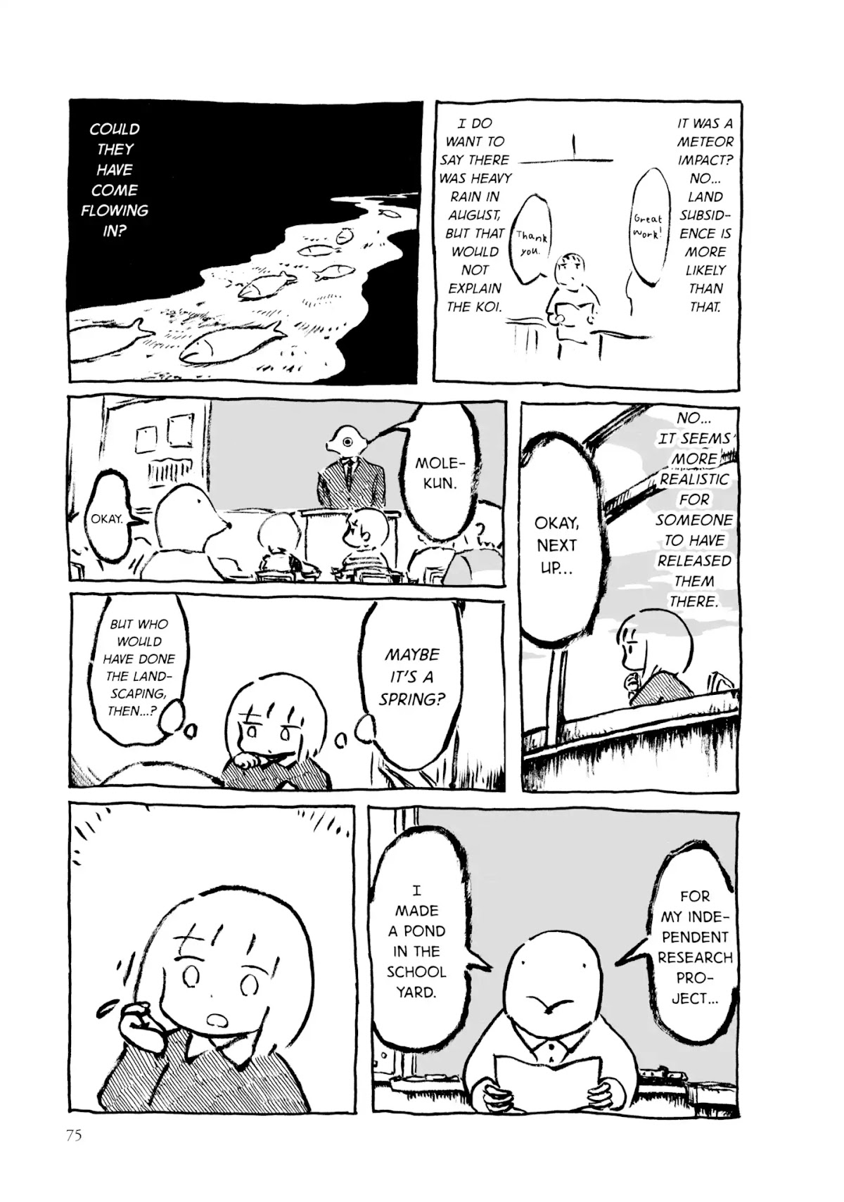 Kani ni Sasowarete Chapter 7 page 4 - Chapter 7: The Pond that Appeared