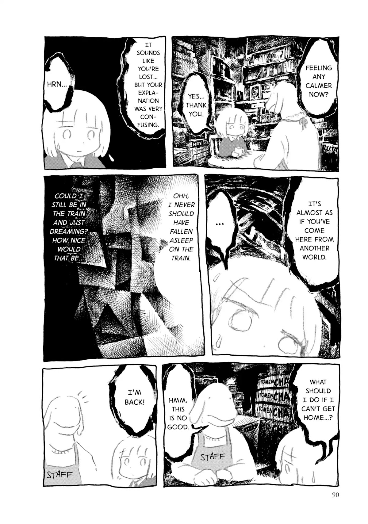 Kani ni Sasowarete Chapter 8 page 14 - Chapter 8: Wandering, Wondering