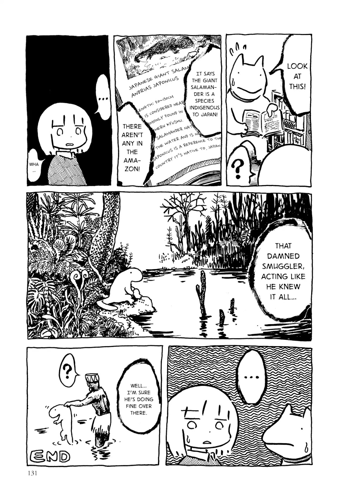 Kani ni Sasowarete Chapter 9 page 15 - Chapter 9: The Case of the Giant Salamander