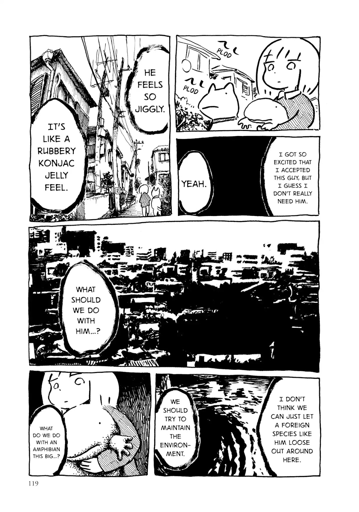 Kani ni Sasowarete Chapter 9 page 3 - Chapter 9: The Case of the Giant Salamander
