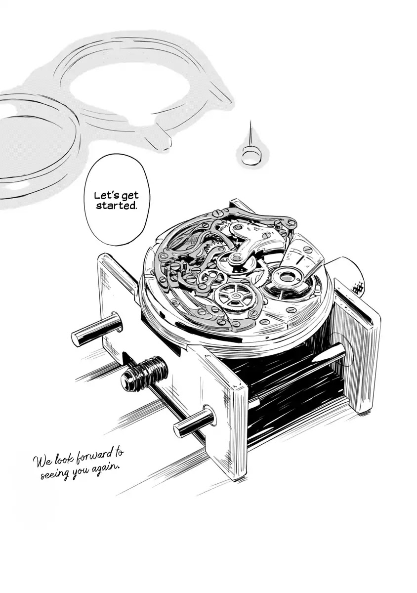 Kanmuri-san's Watch Workshop Chapter 1 page 26 - Chapter 1: Welcome!