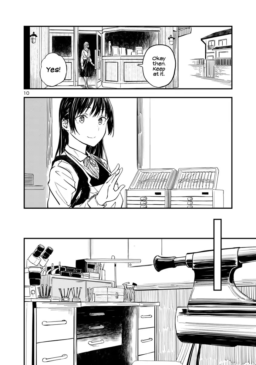 Kanmuri-san's Watch Workshop Chapter 1 page 9 - Chapter 1: Welcome!