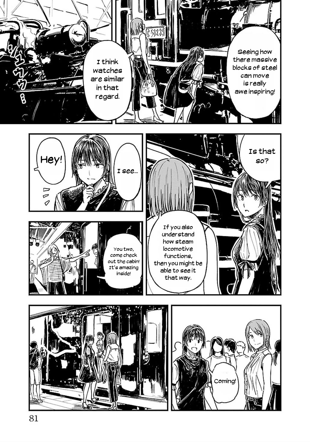 Kanmuri-san's Watch Workshop Chapter 10 page 5 - Chapter 10: Let's Say "Hi" to Him
