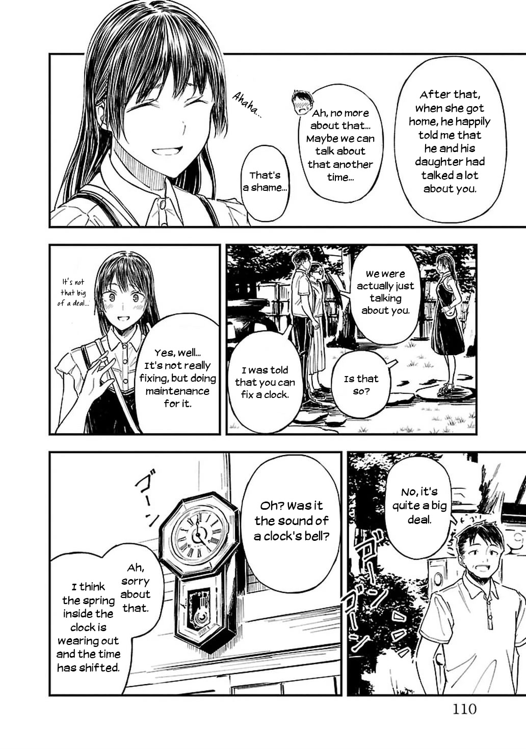 Kanmuri-san's Watch Workshop Chapter 11 page 10 - Chapter 11: It's So Relaxing...