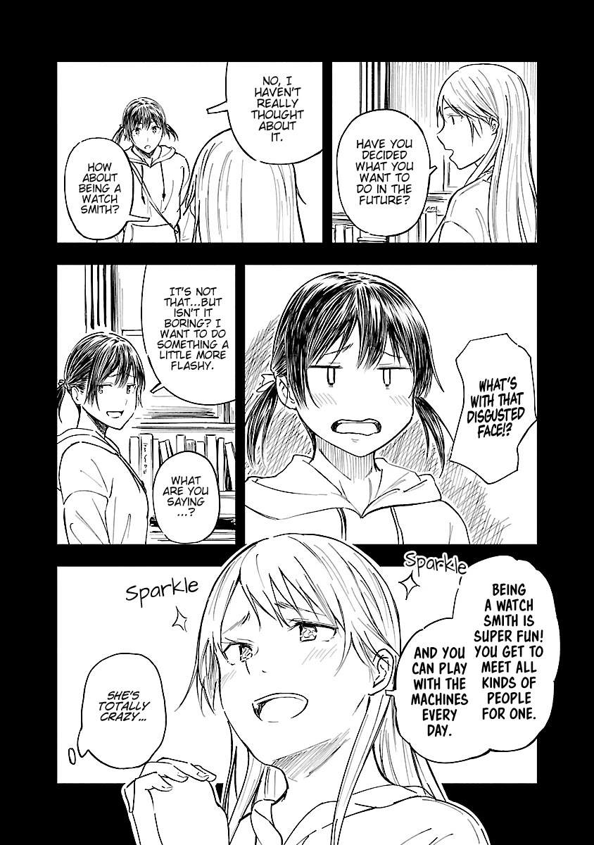 Kanmuri-san's Watch Workshop Chapter 12 page 14 - Chapter 12: What are you saying...