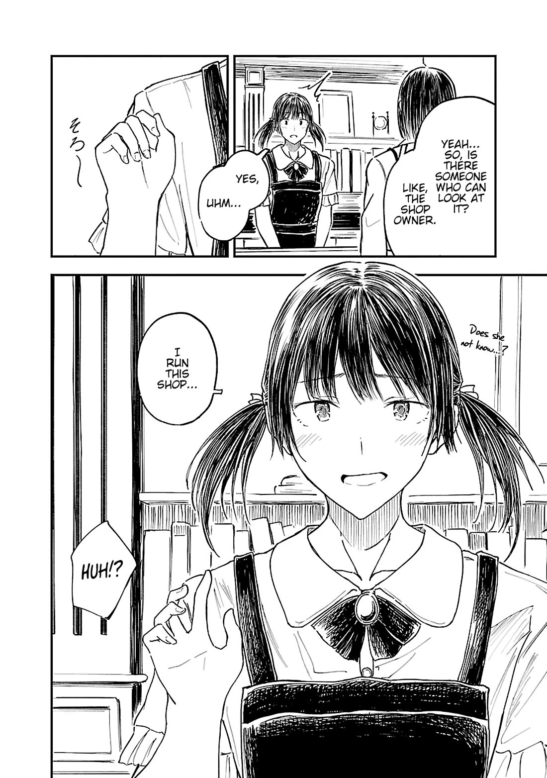 Kanmuri-san's Watch Workshop Chapter 13 page 14 - Chapter 13: I run the shop...