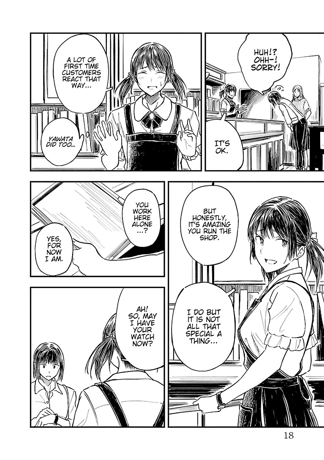 Kanmuri-san's Watch Workshop Chapter 13 page 16 - Chapter 13: I run the shop...