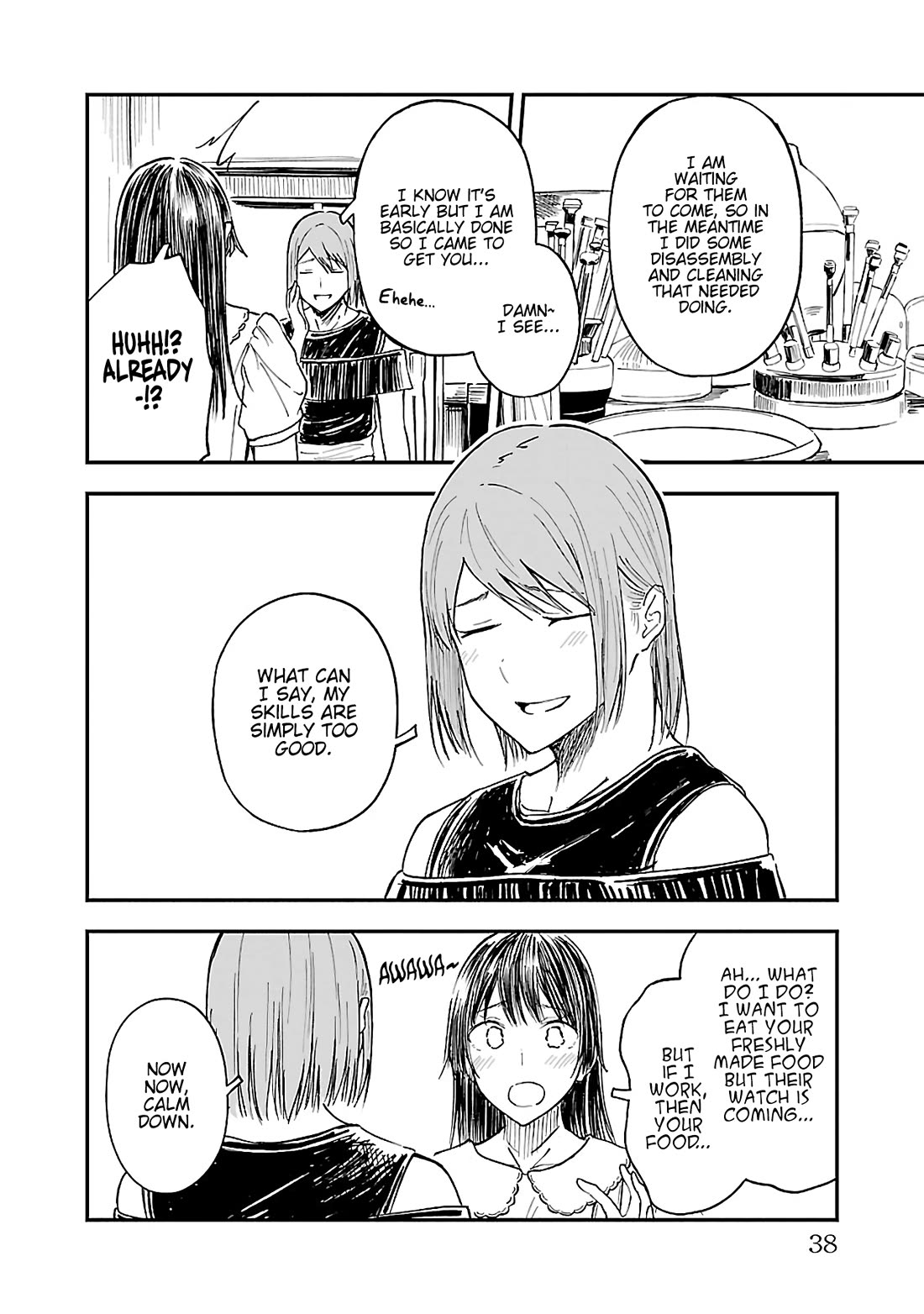 Kanmuri-san's Watch Workshop Chapter 14 page 12 - Chapter 14: Do you feel a bit better?